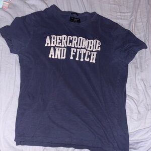 Vintage Abercrombie & Fitch Blue Tee size small